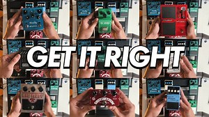 How the Order of Your Pedals Shapes Your Guitar Tone