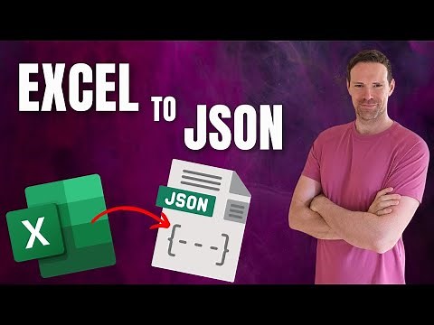 Convert Excel table to JSON object with Python