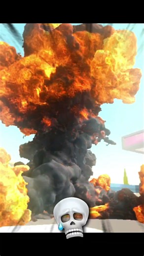 nuclear explosion 2.0☠️💥 in Chicken gun #chickengungame #chickengunfunny #edit #tricks #newupdate