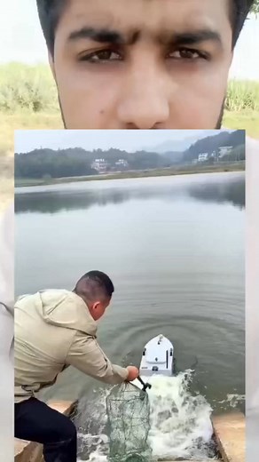 12K views · 55 reactions | How to set a net to catch fish | Kaleem Reaction | Facebook