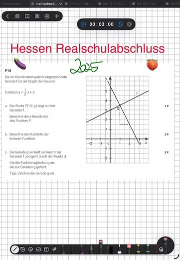 Lineare Funktion Realschulprüfung Hessen 2025 — Aufgaben & Lösungstipps