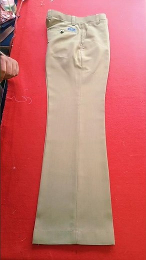 Best Shape Bell Bottom Pant Stiching | Bell Bottom Pant Cutting | #BootCut #BellBottom #BottomCut
