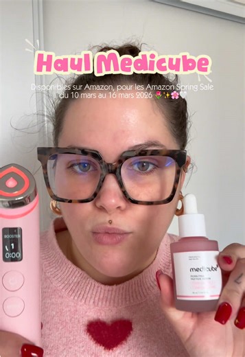 C’est le moment de craquer pour @medicube global pendant les Spring Sales sur @amazon.fr 🌸🌷✨🤍 les produits de k-beauty qui méritent de faire parti de ta routine 🥰 #medicube #amazon #kbeauty #beauty #skincare