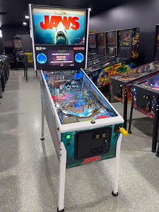 Catch this one before someone else does! #sternpinball #jaws #pinball #pinballmachine #arcade | Orange County Pinballs