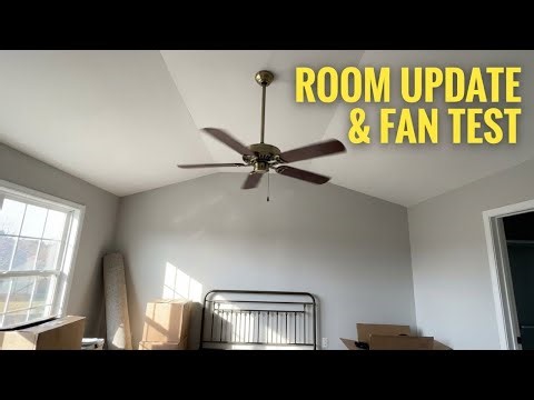 52" Casablanca Panama Ceiling Fan - Bedroom Renovation Update