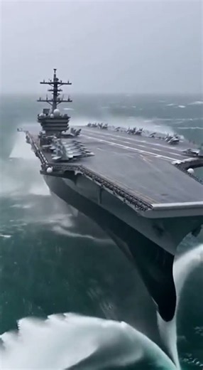 Aircraft operations on a massive carrier flight deck ✈️