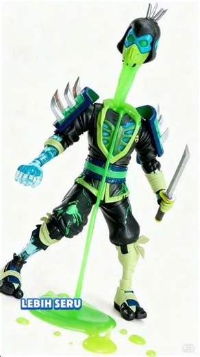 Ninjombie - Slime Ninja #review #toy #trends #actionfigures #zombie #ninja #japan #boy