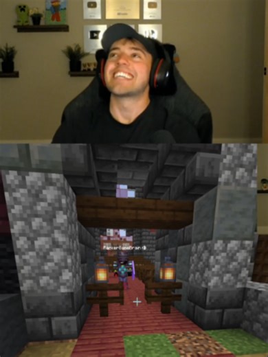 Am I minecrafts best trapper? #sword4000 #minecraft #strengthsmp #parkergamebrain