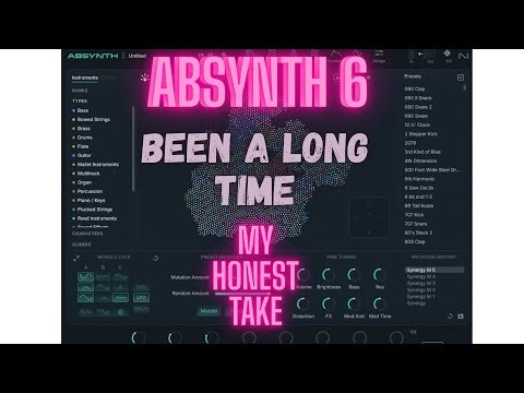 ABSYNTH 6 ....MY FIRST TRY ( and my honest impression - if you want to know