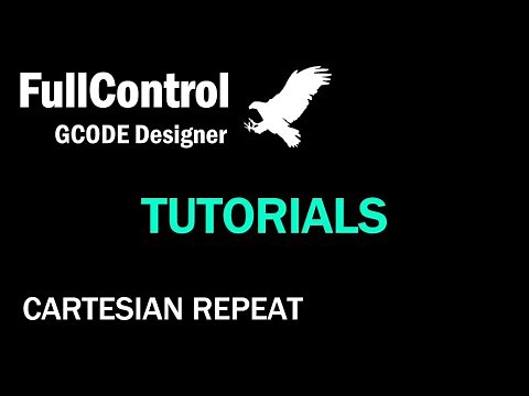 FullControl GCode Designer - Tutorial - Cartesian repeat