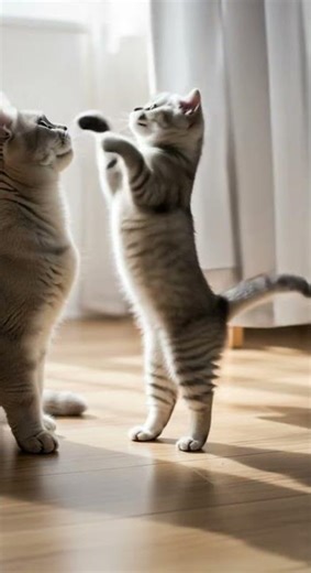 Cats doing the funniest tricks #catvideos #funnycats #pets