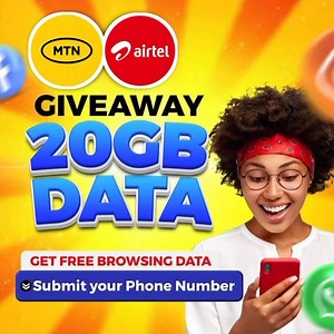 WIN 20GB data bundle for all network on this ongoing trivia quiz. Offer is available for all network. Click the get offer button now | National Network Center