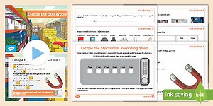 Forces and Magnets Escape the Room Game