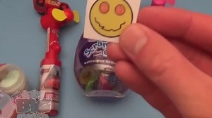 惊喜糖果派对！打开一个巨大的巨大的巨型糖果充满惊喜蛋！ 玩具