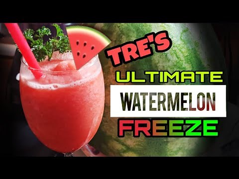 How to make the Ultimate Watermelon Freeze | Summer time drink #watermelon