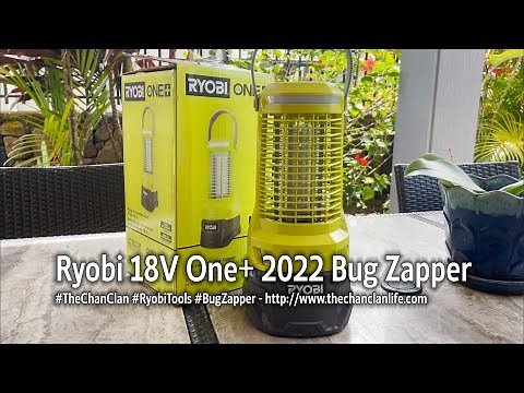 TechTalk: Ryobi One+ 18V Cordless 2022 Bug Zapper Demonstration & Review