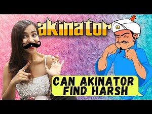 AKINATOR is a LOSER ! Did he find HARSH ‪@WanderersHub‬