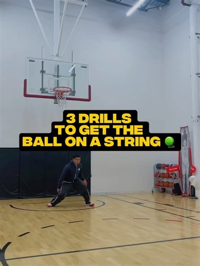 Ball on a string after this #ballhandling #Handles #basketballdrill