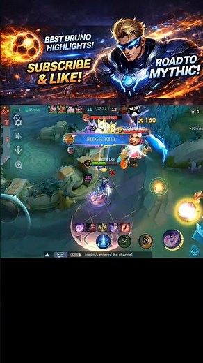 “Simple kick, simple kill #short #mobilelegends