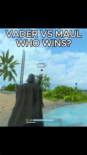 DARTH VADER VS DARTH MAUL — Who wins? 🔥 #shorts #starwars #battlefront2 #starwarsfan