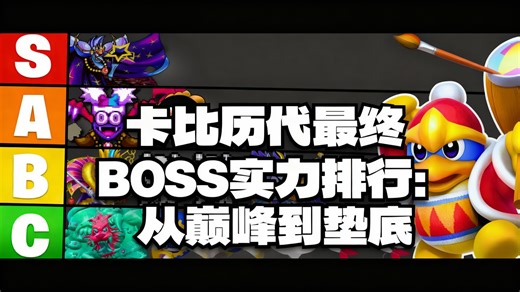 [中配]卡比历代最终BOSS实力排行：从巅峰到垫底 - Jeremy Klinger