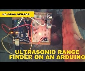 How to Make DIY Arduino Ultrasonic Range Finder Using HC-SR04