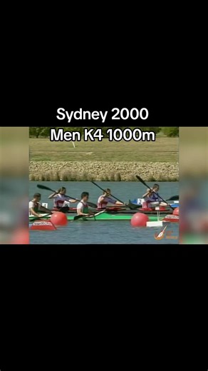 Sydney 2000 Men K4 1000m final #fyp #olimpics #hungary #canoe #fy
