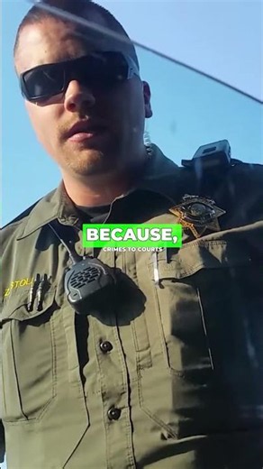 Deputy Claims Trespassing While Being Recorded #cops #shorts