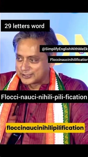 “29-Letter Word That Means ‘Worthless’ 😲 | Floccinaucinihilification”#english#fypシ゚viral