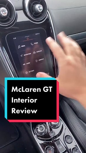 McLaren GT Full Leather Interior Review