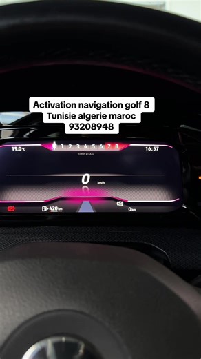 Activate GPS Navigation for Golf 8 in Tunisia