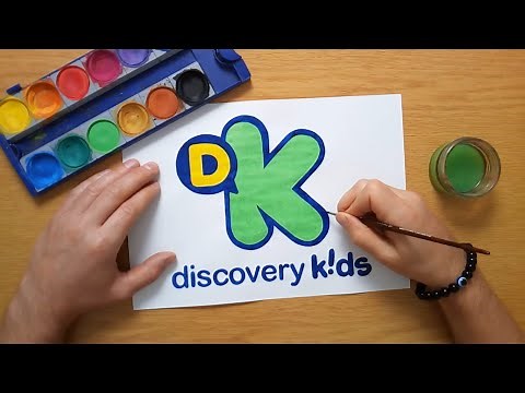 Discovery Kids logo - painting