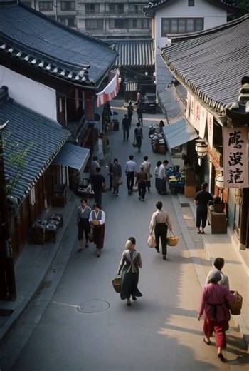 A city undergoing urban transformation,Seoul in the 1970s