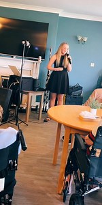 ‘Que Sera Sera’ sang to care home residents —proving that music brings generations together. 🌟🎵 #SingingForJoy #QueSeraSera #HeartfeltPerformance #MusicMagic #YoungMusician | Amelia Rose Singing
