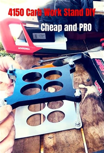 Holley 4150 Carb Stand ‪@Roadside_Rebuilds‬
