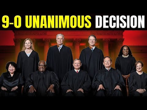BREAKING NEWS! Supreme Court Issues 9-0 Unanimous Decision With Major Nationwide & 2A Implications!