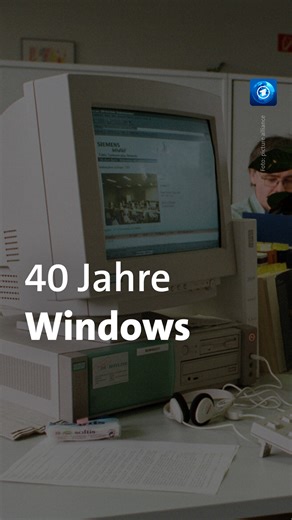 tagesschau on Instagram: "Am Computer zwischen 20 offenen Fenster hin- und herwechseln? Heute ist das selbstverständlich. Aber als das Microsoft-Betriebssystem „Windows“ vor 40 Jahren, am 20. November 1985 auf den Markt kam, war das mit den Fenstern nicht weniger als eine Revolution. Aus dem Zwei-Mann-Betrieb von Bill Gates und Paul Allen wurde eines der größten Tech-Unternehmen weltweit. #tagesschau #nachrichten #windows"