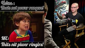 Before talking about the "haters", I showed the Power Rangers Movie cast one of my favorite memes. 😂 Full video link: bit.ly/RangerInterview #powerrangers #powerrangersmovie Ludi Lin Becky G Dacre Montgomery RJ Cyler Naomi Scott Power Rangers | Chris Cantada Force
