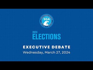2024 Student Government Executive Debate - Embry-Riddle Aeronautical University Daytona Beach