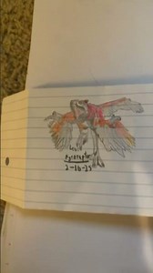 Drawing the Pyroraptor from Jurassic World Dominion