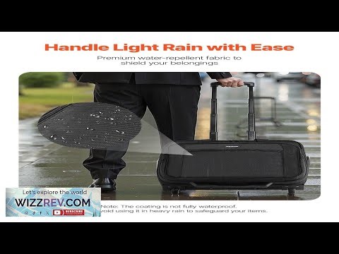 VEVOR Rolling Laptop Bag Fits Up to 17.3 Inch Laptop Wheeled Briefcase