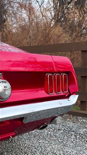 FOR SALE: Pure muscle. Modern menace. A 1969 Fastback that hits harder than temptation