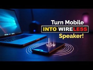 How to Use Your Phone as a Speaker for Laptop/PC (No Bluetooth Needed!)