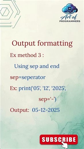 Python Output Formatting