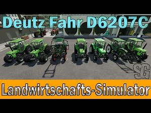 LS22 Modvorstellung - Deutz Fahr D6207C v2.0.0.0 - Ls22 Mods