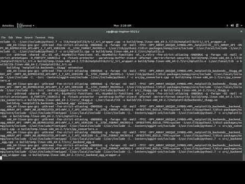 python ImportError: No module named matplotlib.pyplot
