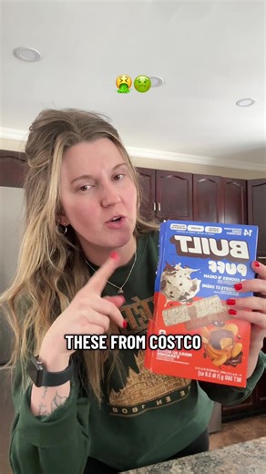 tasting tasting built puff bars from costco 🫠 #builtpuffbars #costcoproteinbars #proteinbars #tastetest