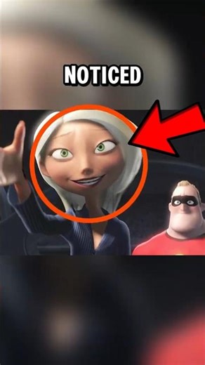 NO ONE NOTICED THIS IN THE INCREDIBLES 😮
