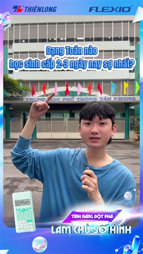 Cùng Quang Bỡ Ngỡ check Flexio Fx799VN phiên bản 2026 update thêm 12 tính năng hình học không gian mới: 📏 Phương trình đường thẳng đi qua 1 điểm và 1 vector chỉ phương 📏 Phương trình mặt phẳng đi qua điểm và vector pháp tuyến 📏 Phương trình mặt phẳng đi qua điểm và đường thẳng 📐 Góc giữa vector và vector 📐 Góc giữa vector và đường thẳng 📐 Góc giữa vector và mặt phẳng 📐 Góc giữa đường thẳng và đường thẳng 📐 Góc giữa đường thẳng và mặt phẳng 📐 Góc giữa mặt phẳng và mặt phẳng 🔺 Tam Giác: 