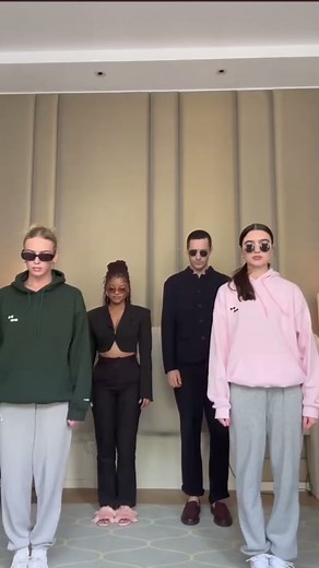 Halle Bailey, Jonah Hauer-King, Jacob Tremblay Dancing Compilation